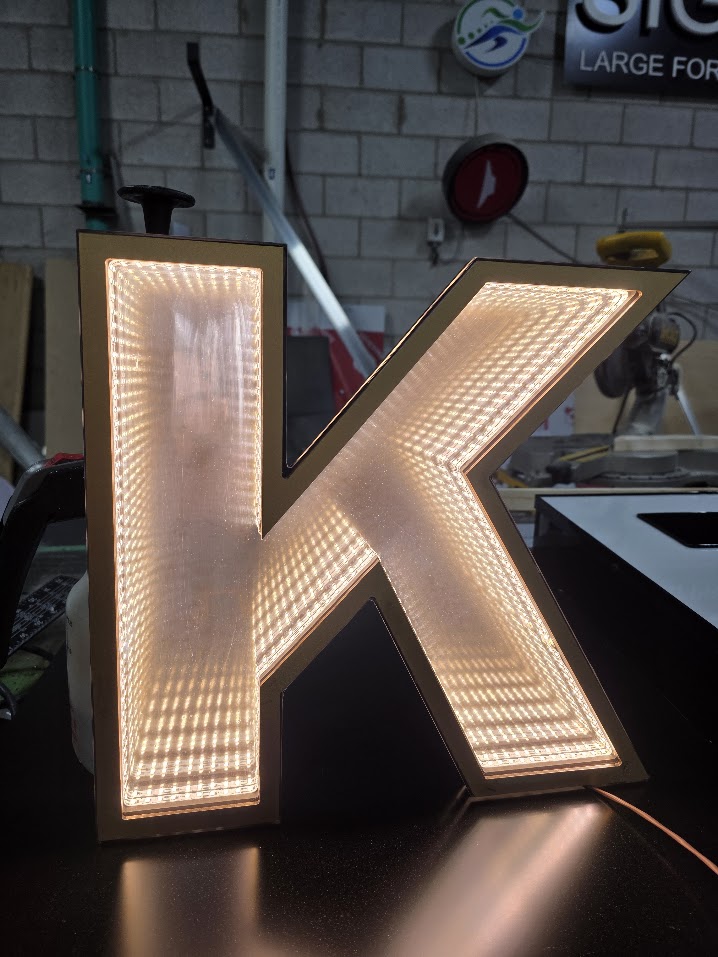 Infinity Mirror Letters